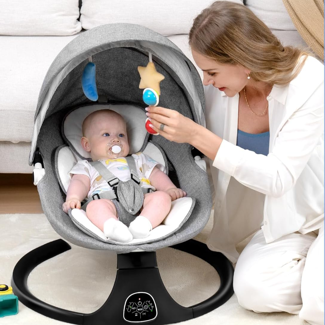 Babywippe mit Schaukelfunktion