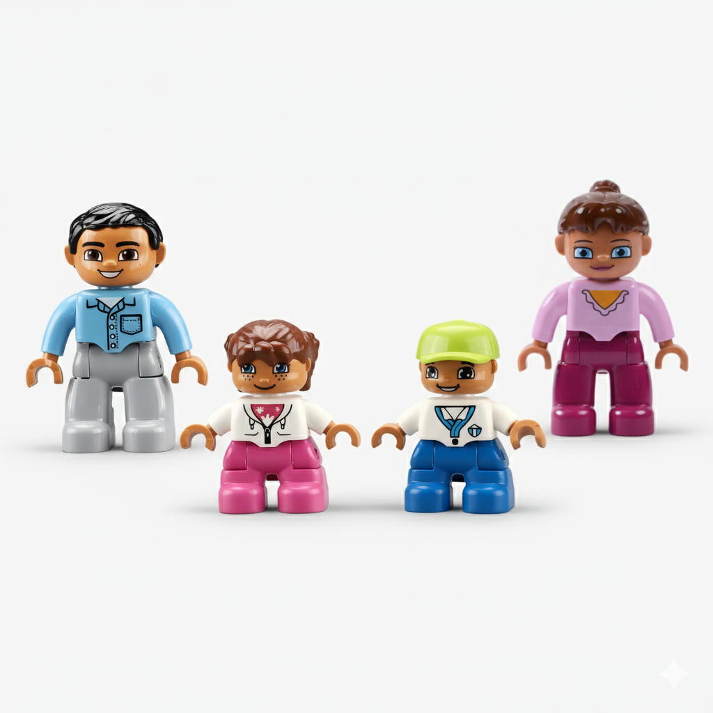 Magnet-Spielfiguren (4 Stück)