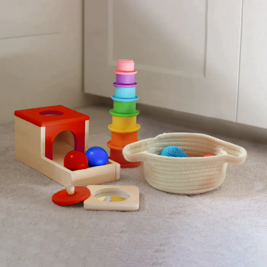 SmartPlayground™ Montessori Spielzeug-Set (6-9 Monate) - SmartPlayground