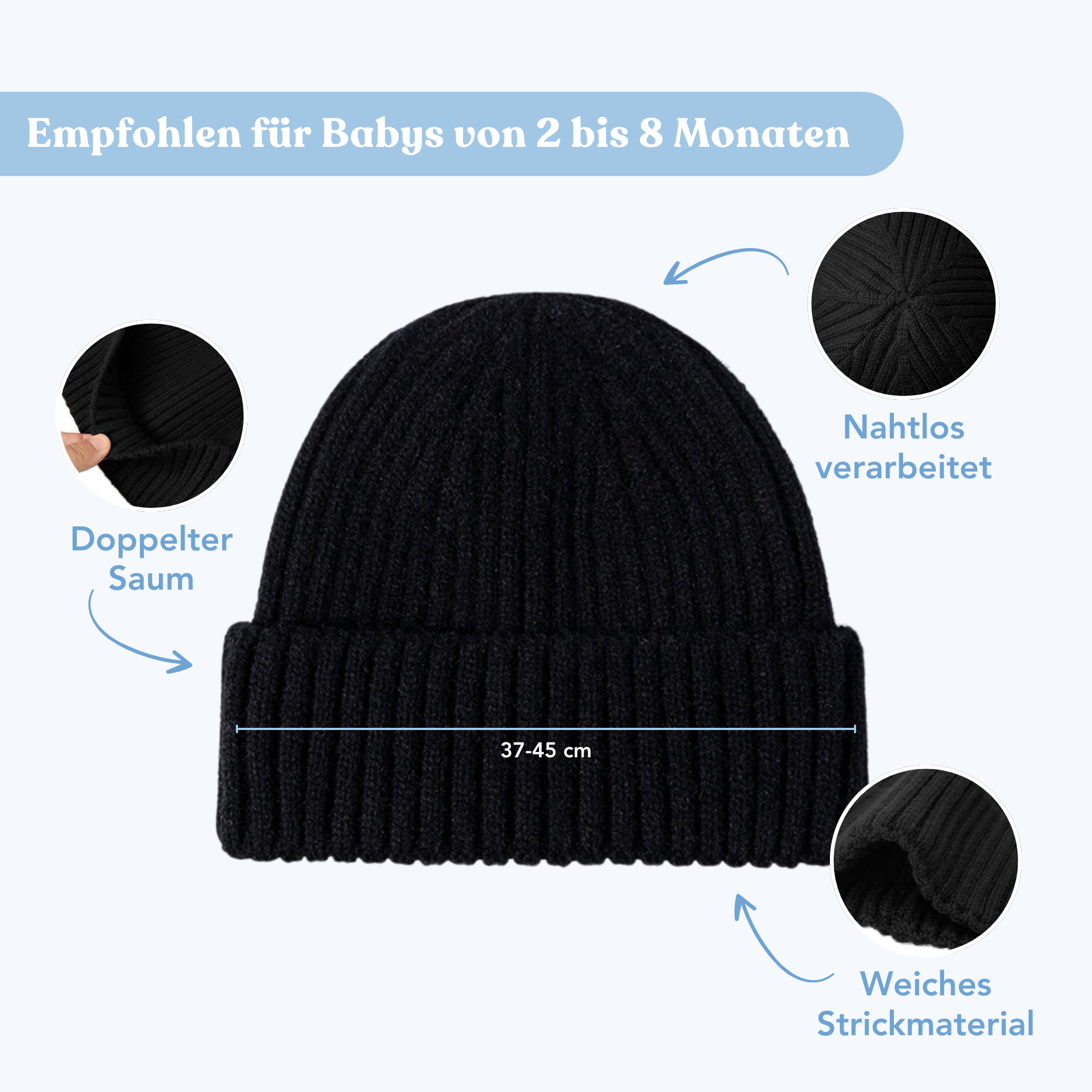 Warme Babymütze