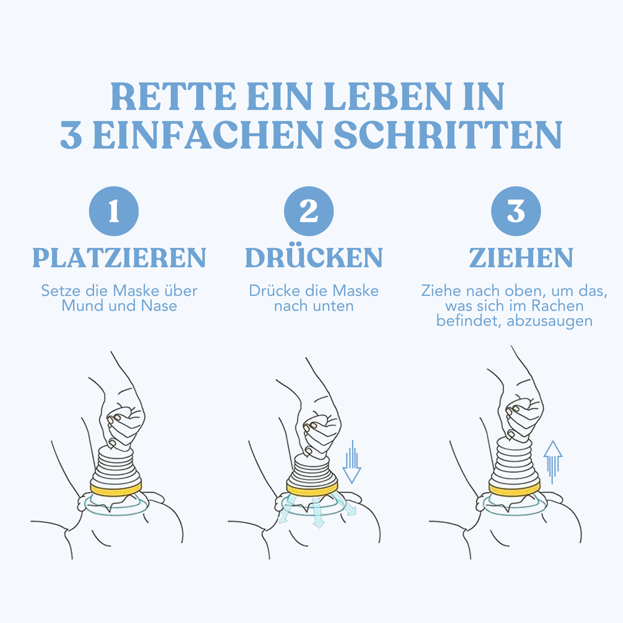 Atemhelfer - Anti-Erstickungsgerät für Kinder