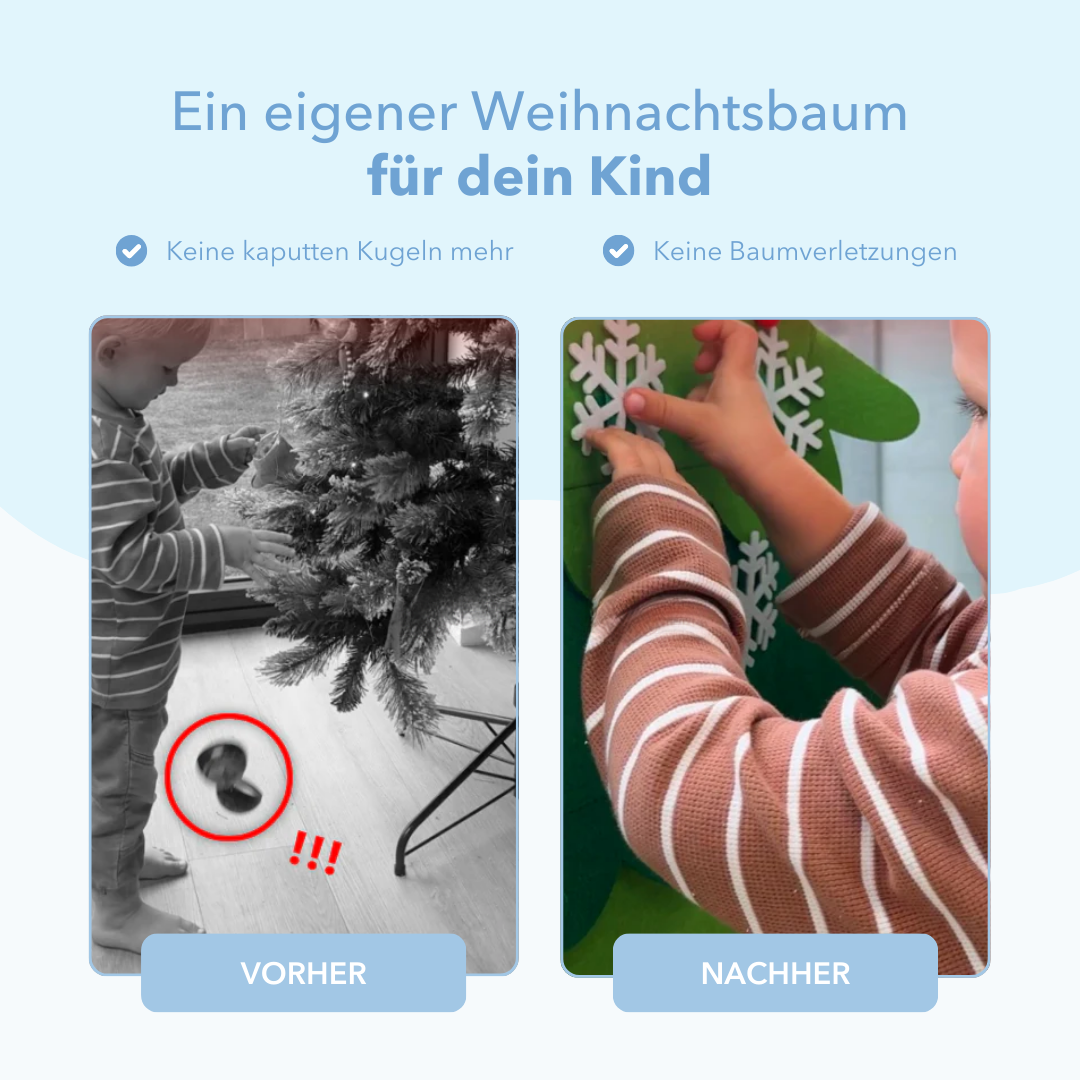 Montessori Weihnachtsbaum