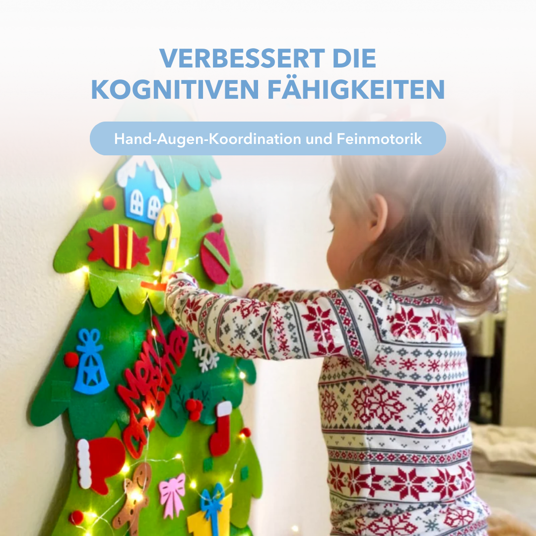 Montessori Weihnachtsbaum