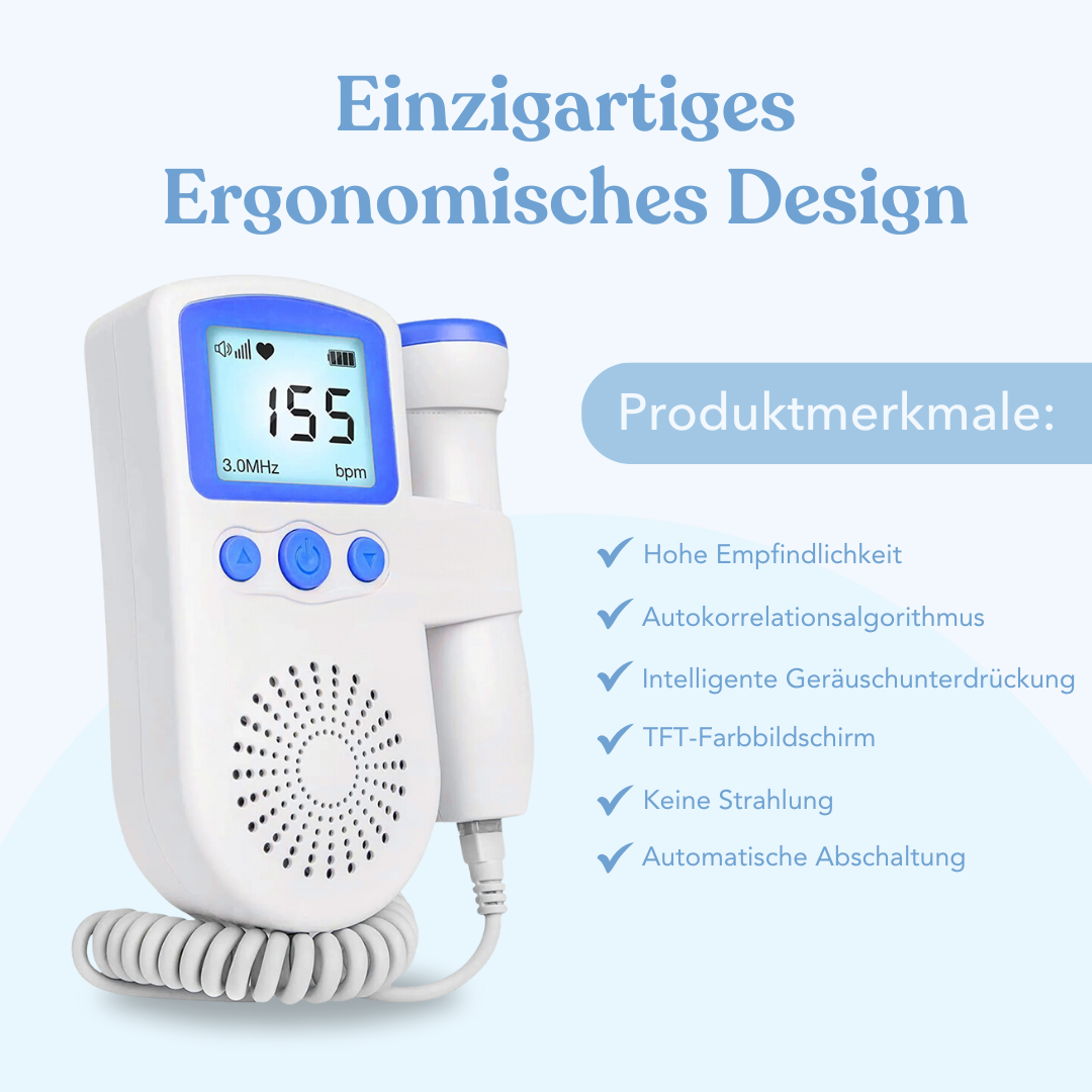 Herzfrequenzmonitor für Schwangere und Babys