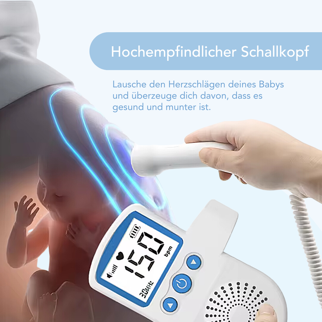 Herzfrequenzmonitor für Schwangere und Babys