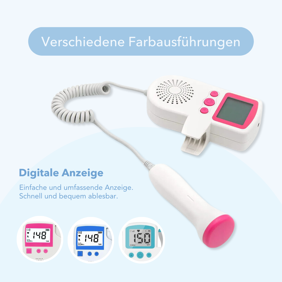 Herzfrequenzmonitor für Schwangere und Babys