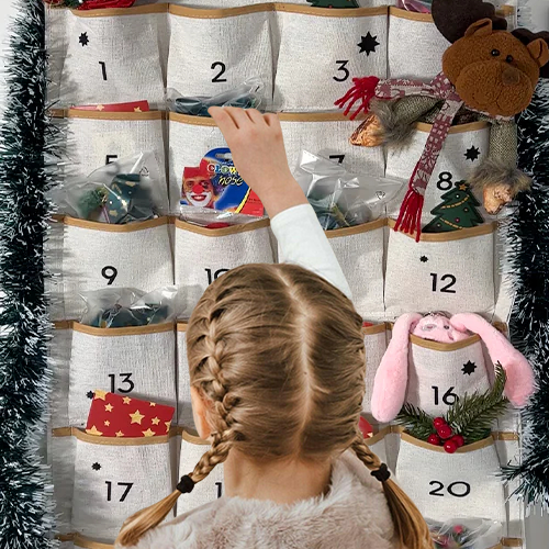 Adventskalender zum Selbstbefüllen