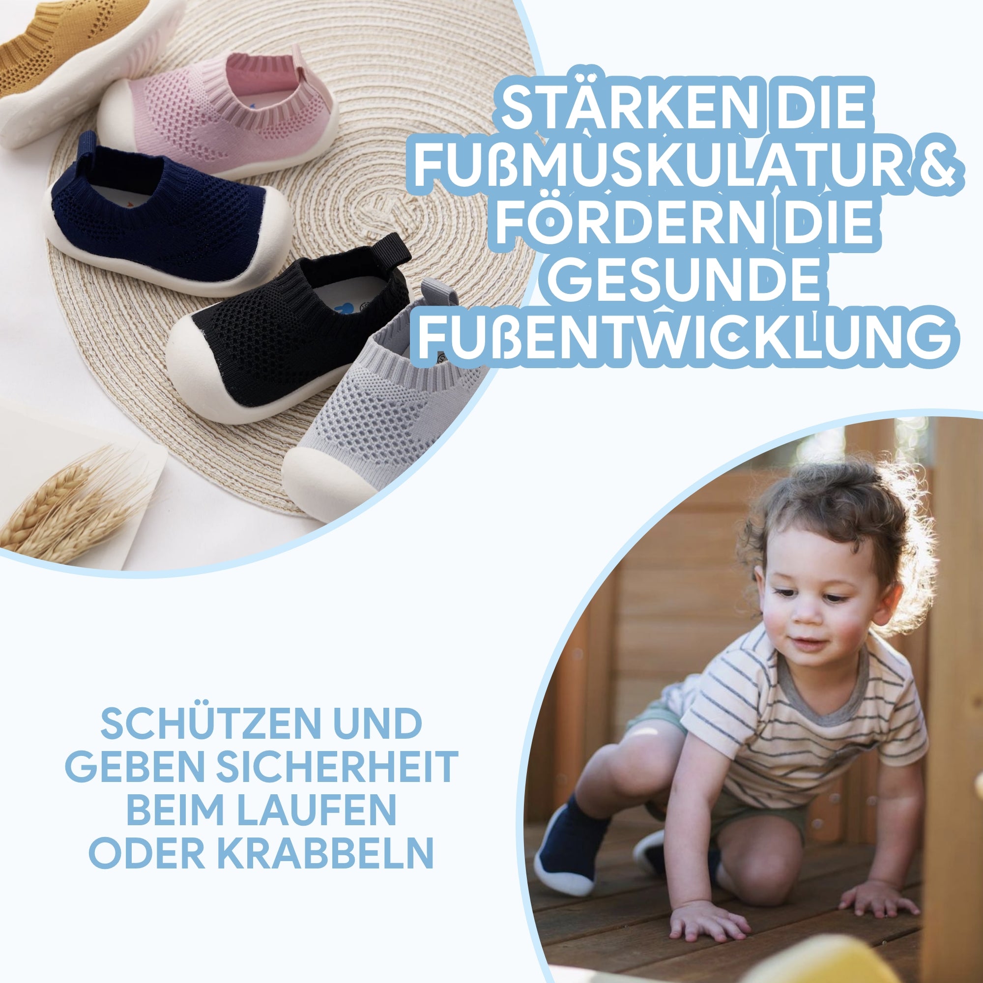 SmartPlayground™ rutschfeste Babyschuhe - SmartPlayground