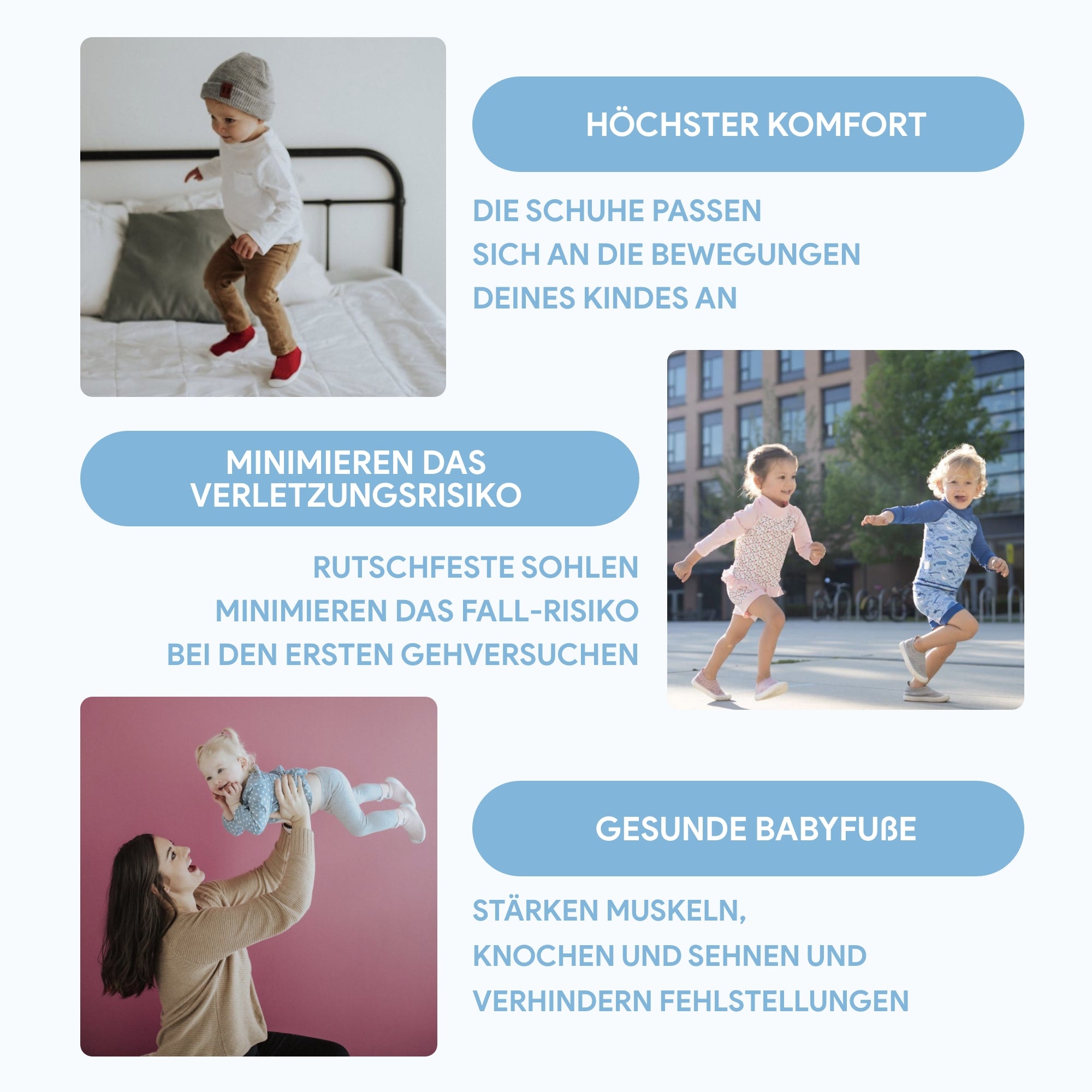 SmartPlayground™ rutschfeste Babyschuhe - SmartPlayground