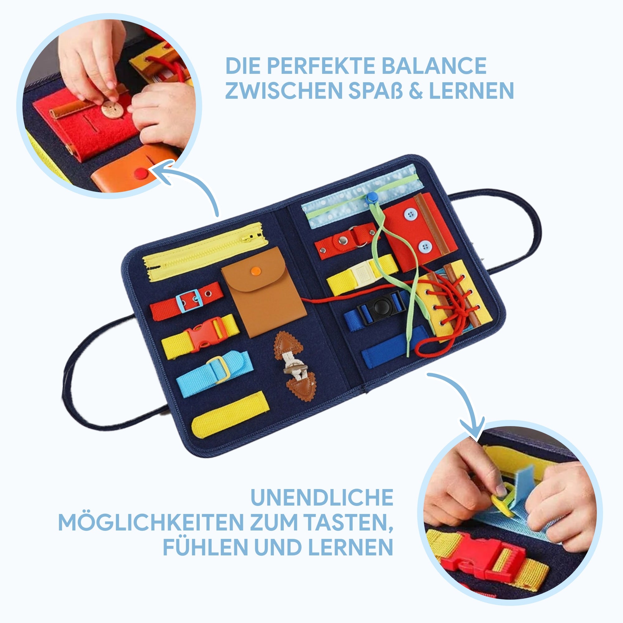 MagicTouch™ Sensorisches Spielheft - SmartPlayground