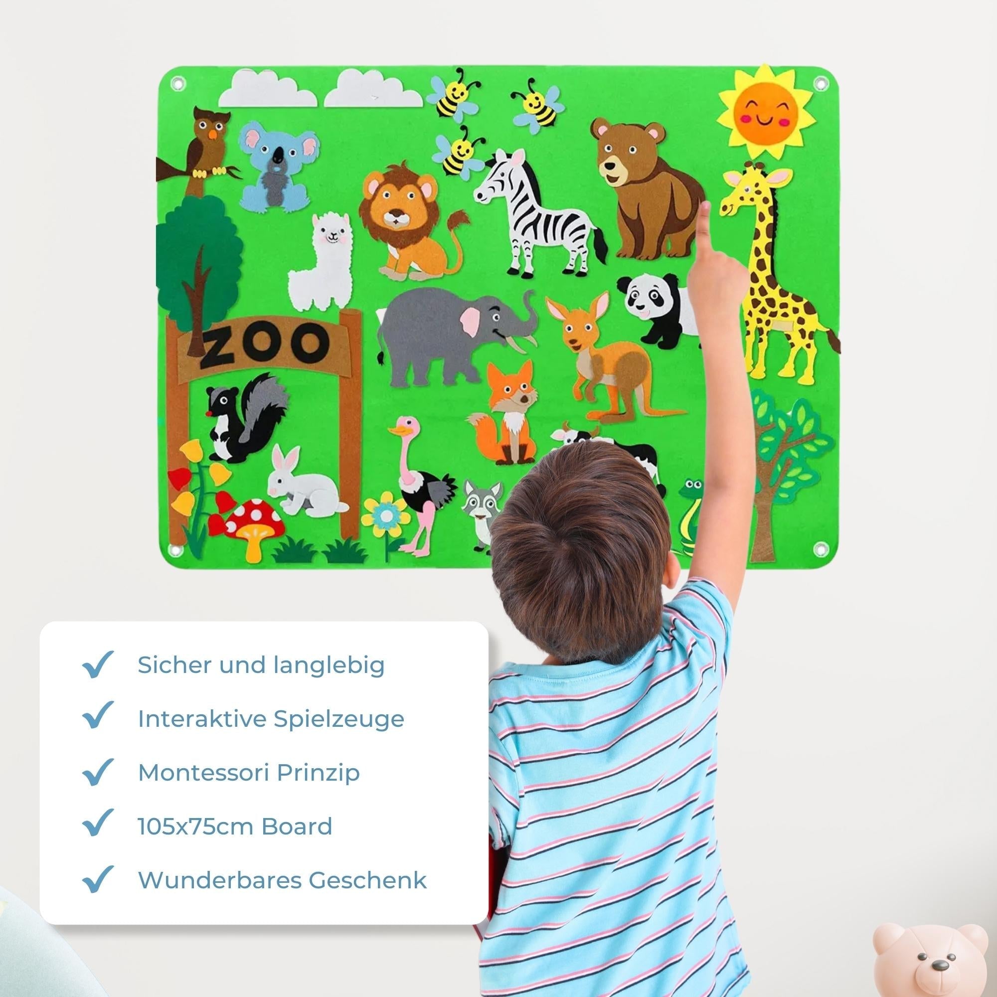 SmartPlayground™ - Interaktives Montessori Filzboard