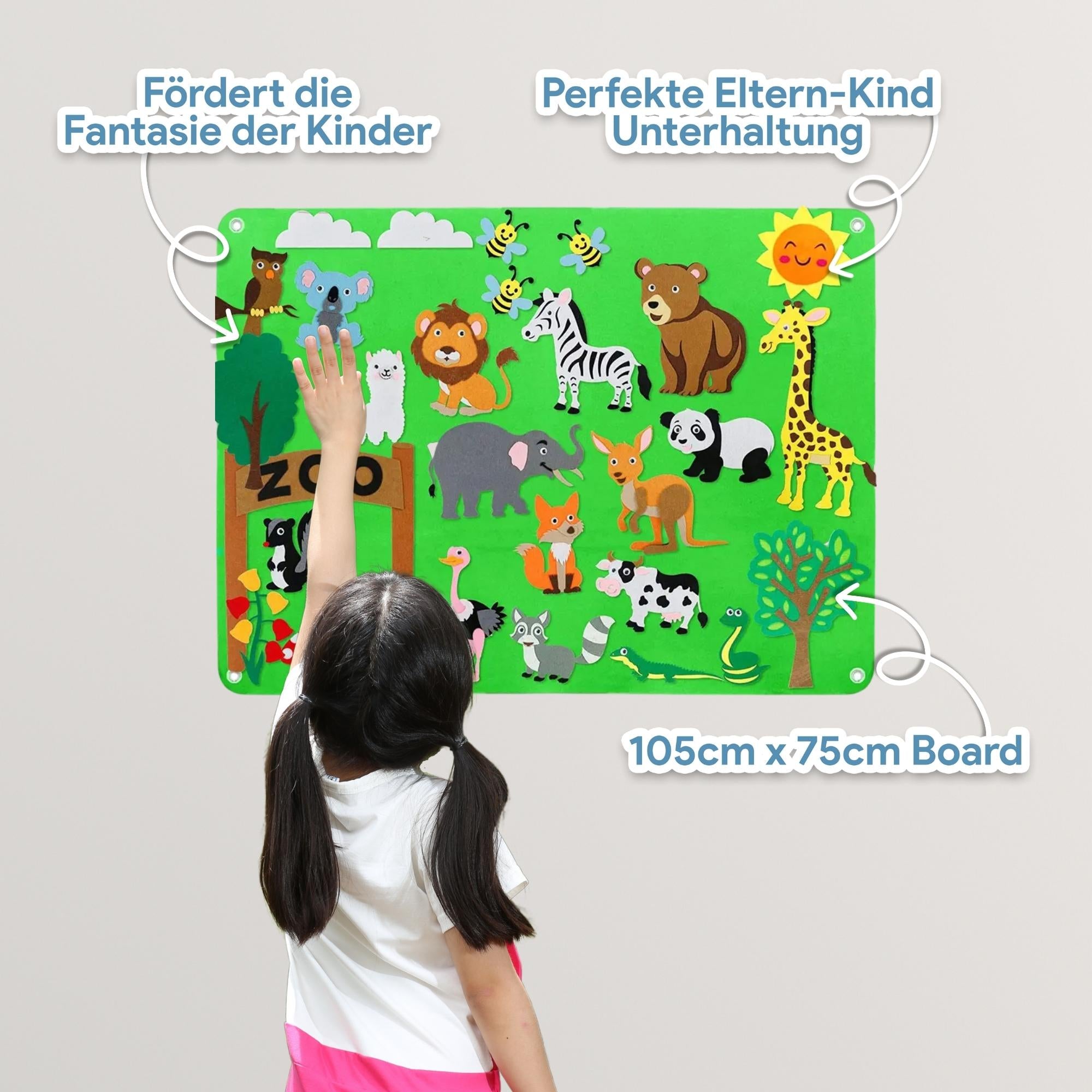 SmartPlayground™ - Interaktives Montessori Filzboard