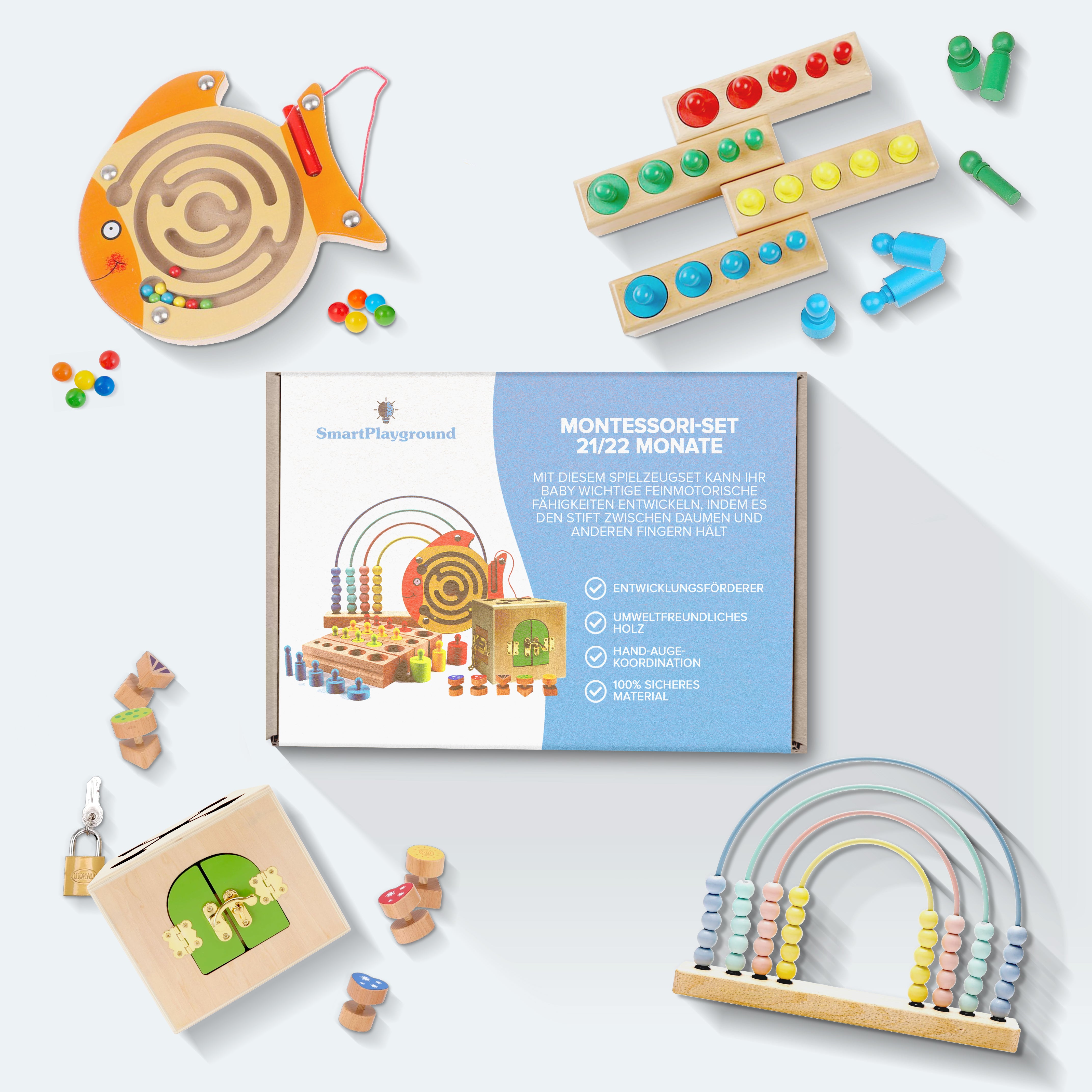 SmartPlayground™ Spielzeug-Box (21-22 Monate) - SmartPlayground