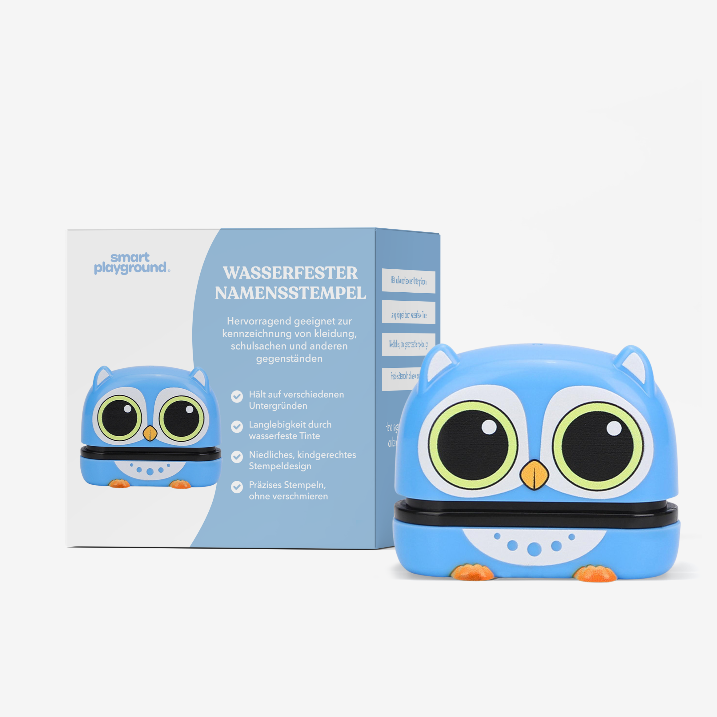 SmartPlayground™ Wasserfester Namensstempel für Kinder