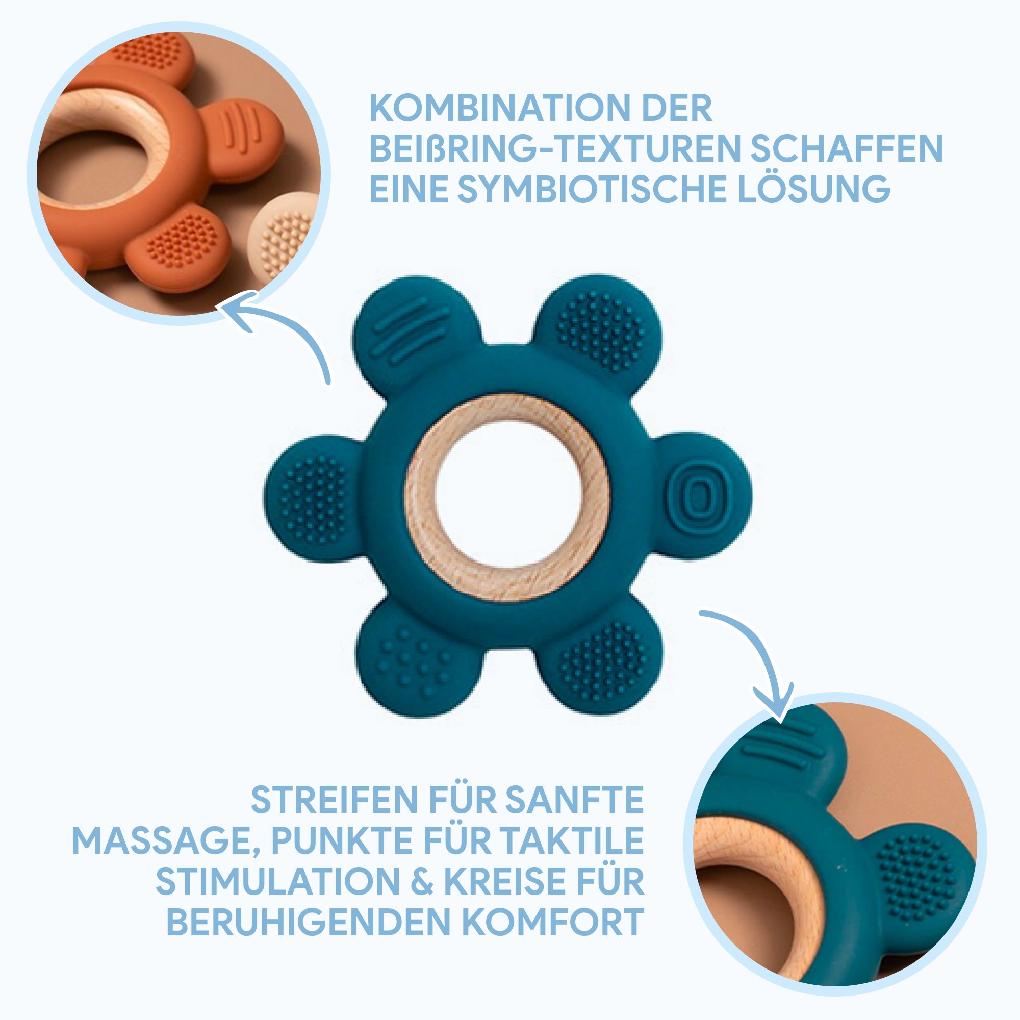 SmartPlayground™ Beißring-Set für Babys - SmartPlayground