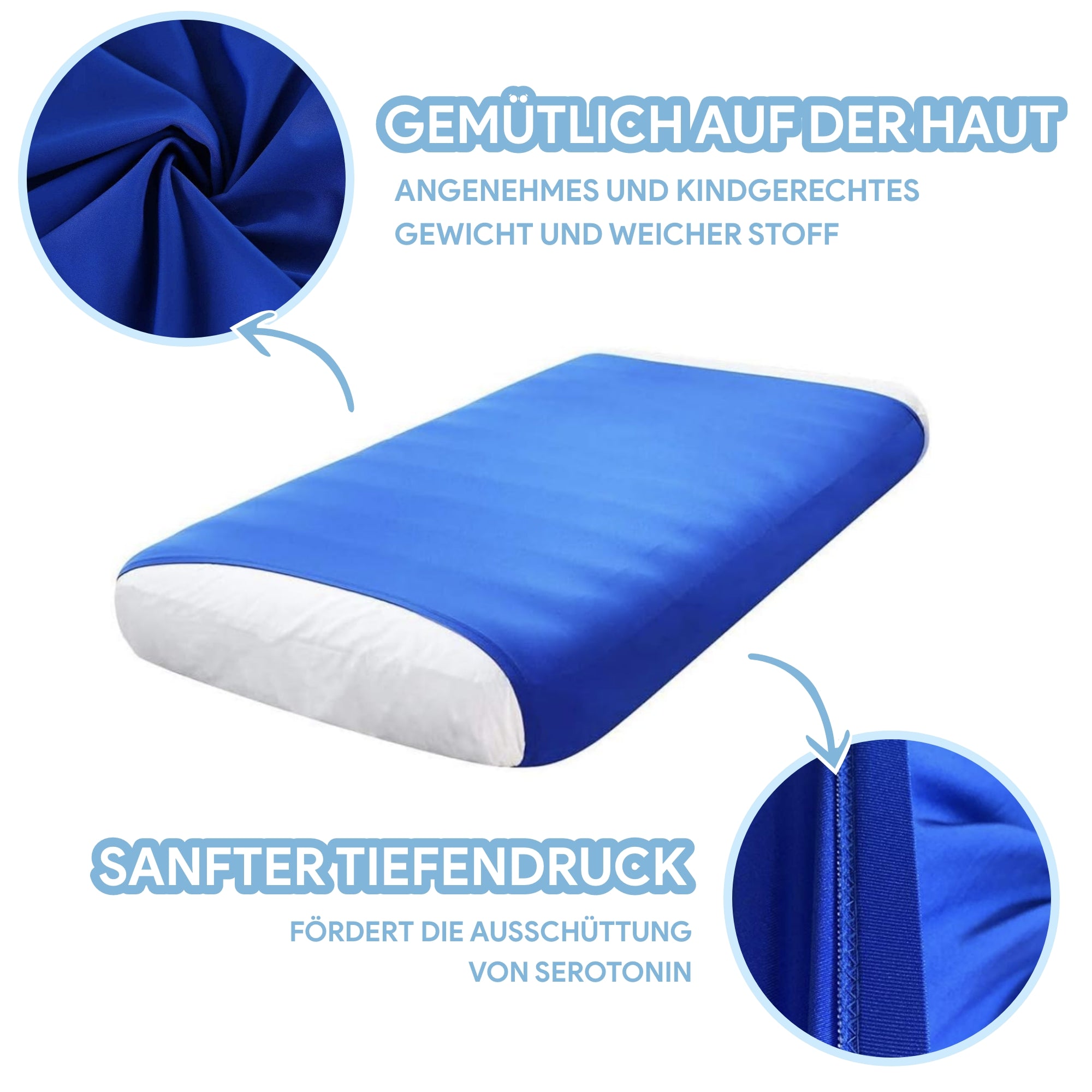 SensorySleep™ Sensorische Kompressionsdecke für Kinder - SmartPlayground