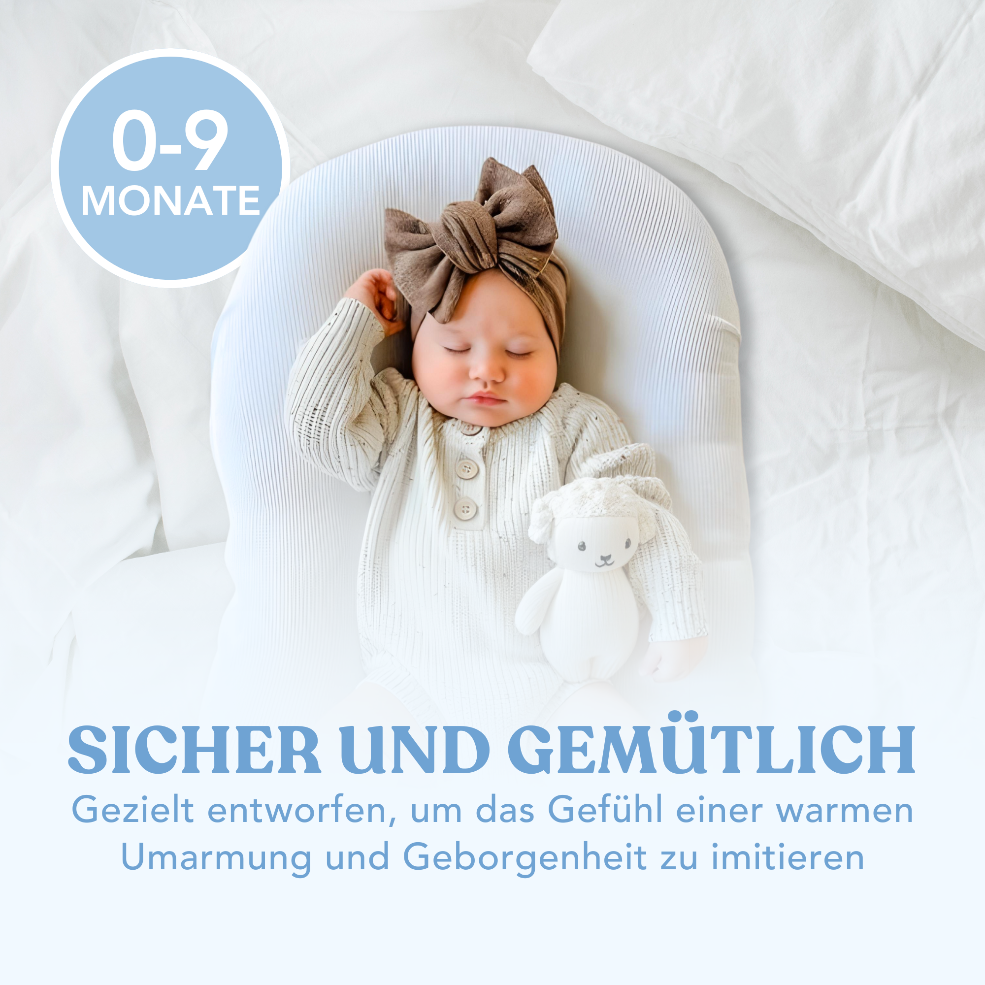 Kuscheliges Babynestchen