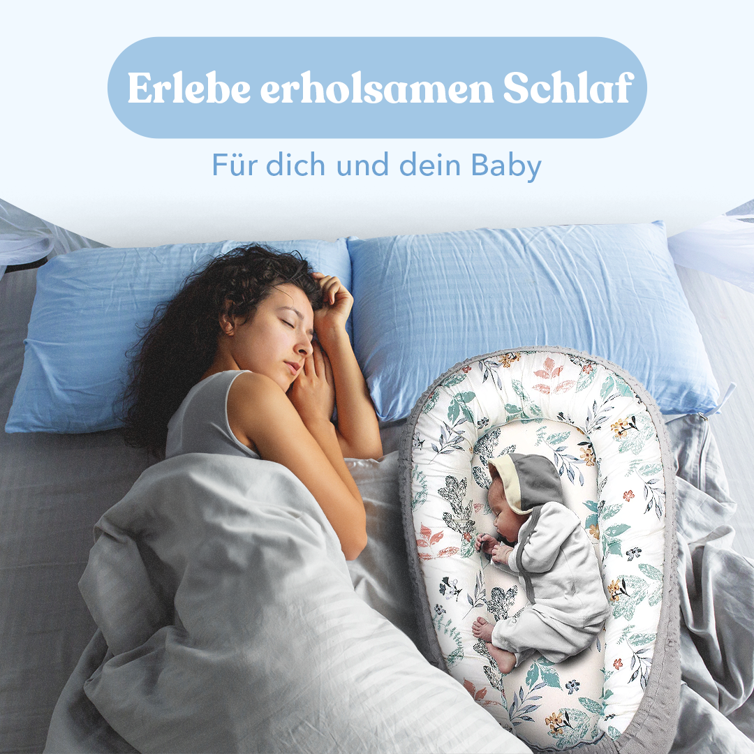 Kuscheliges, tragbares Babynest