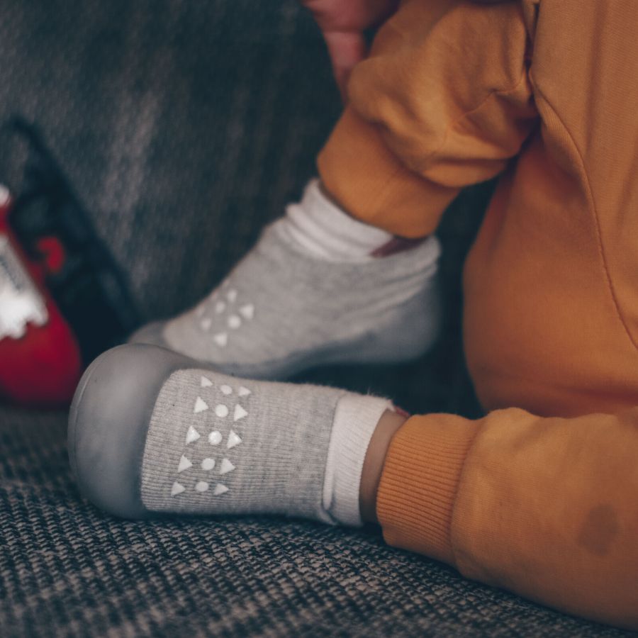 Babyschuhe mit rutschfester Sohle