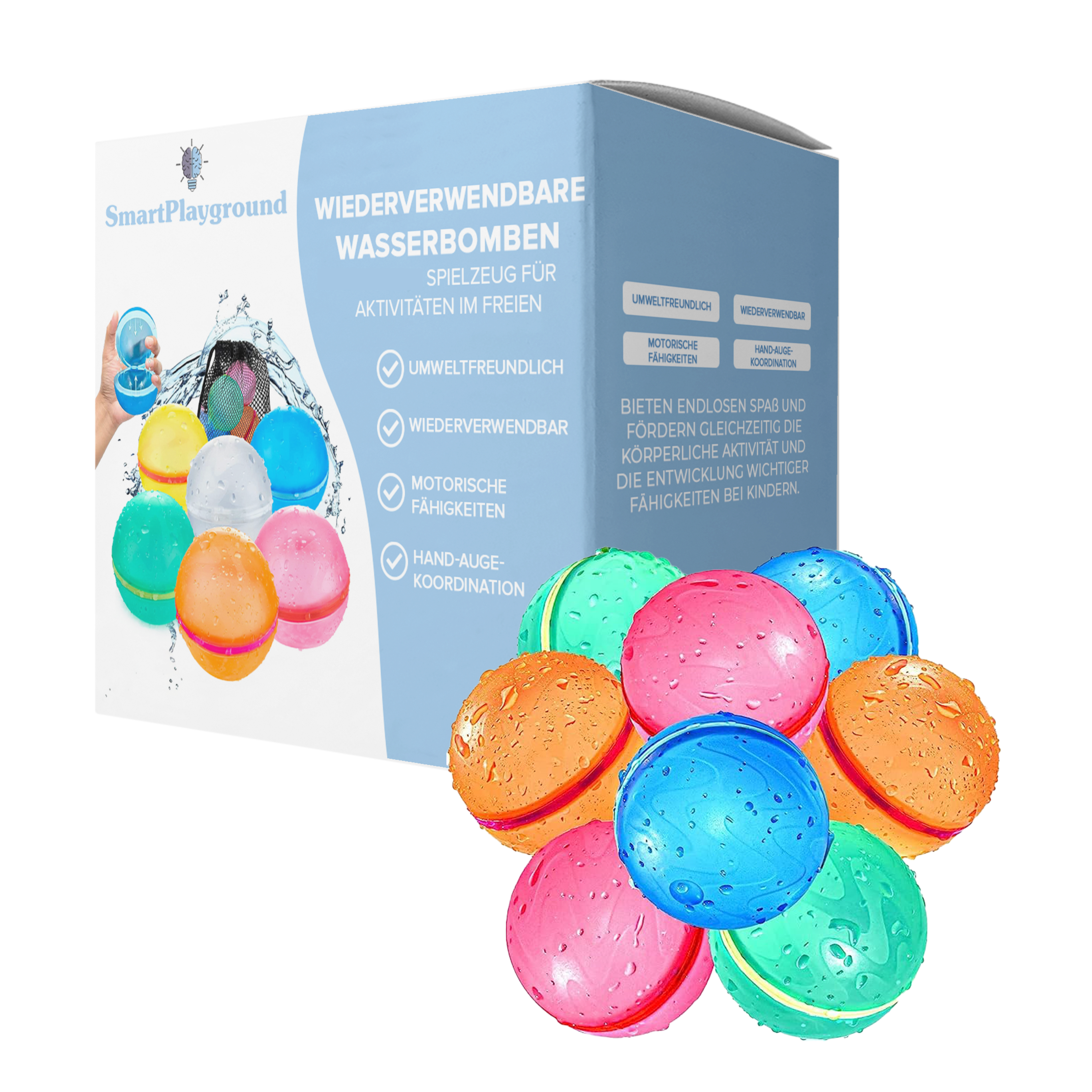 SmartPlayground™ wiederverwendbare Wasserbomben - SmartPlayground