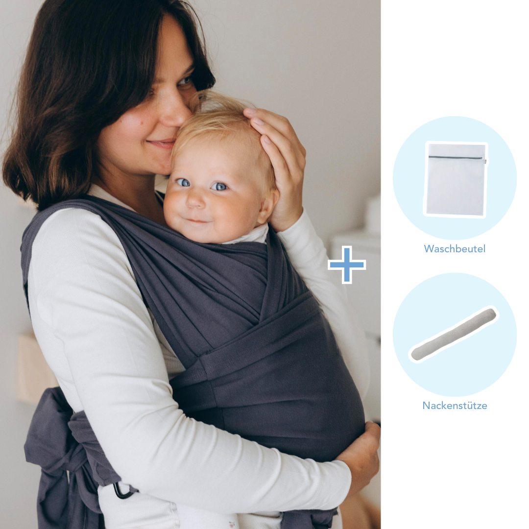 BabyCarrier™ Set mit Nackenstütze & Waschbeutel