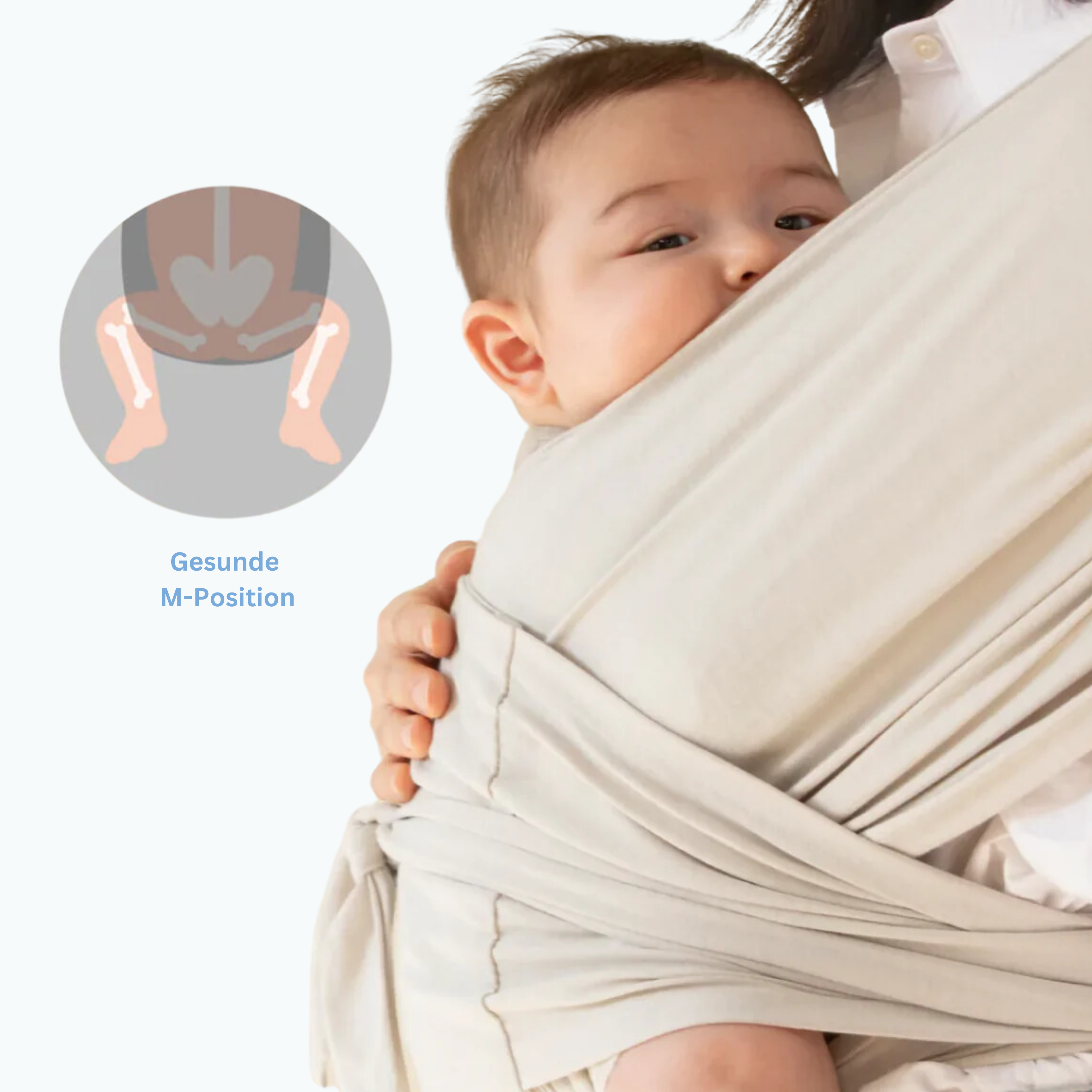 BabyCarrier™ PRO größenverstellbares Baby Tragetuch