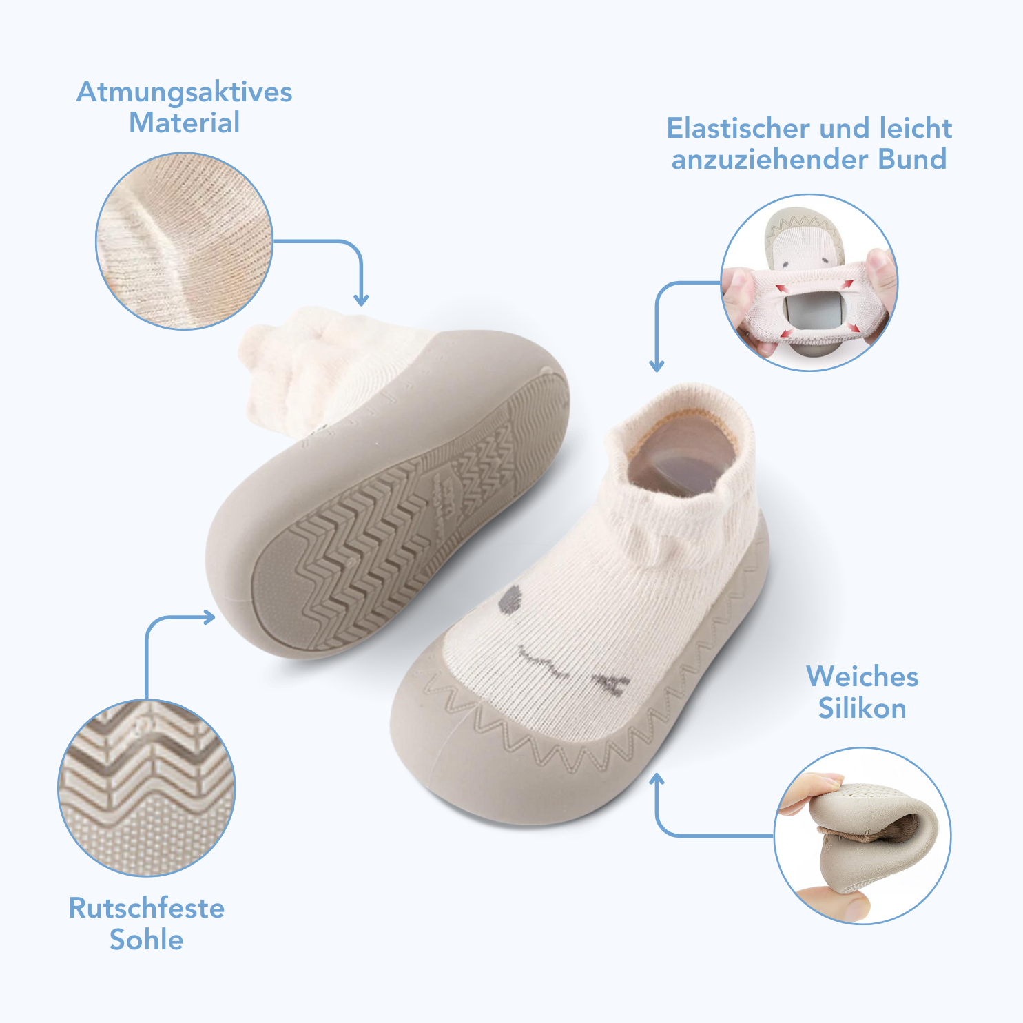 BabyStep™ - Anti-Rutsch Babyschuhe