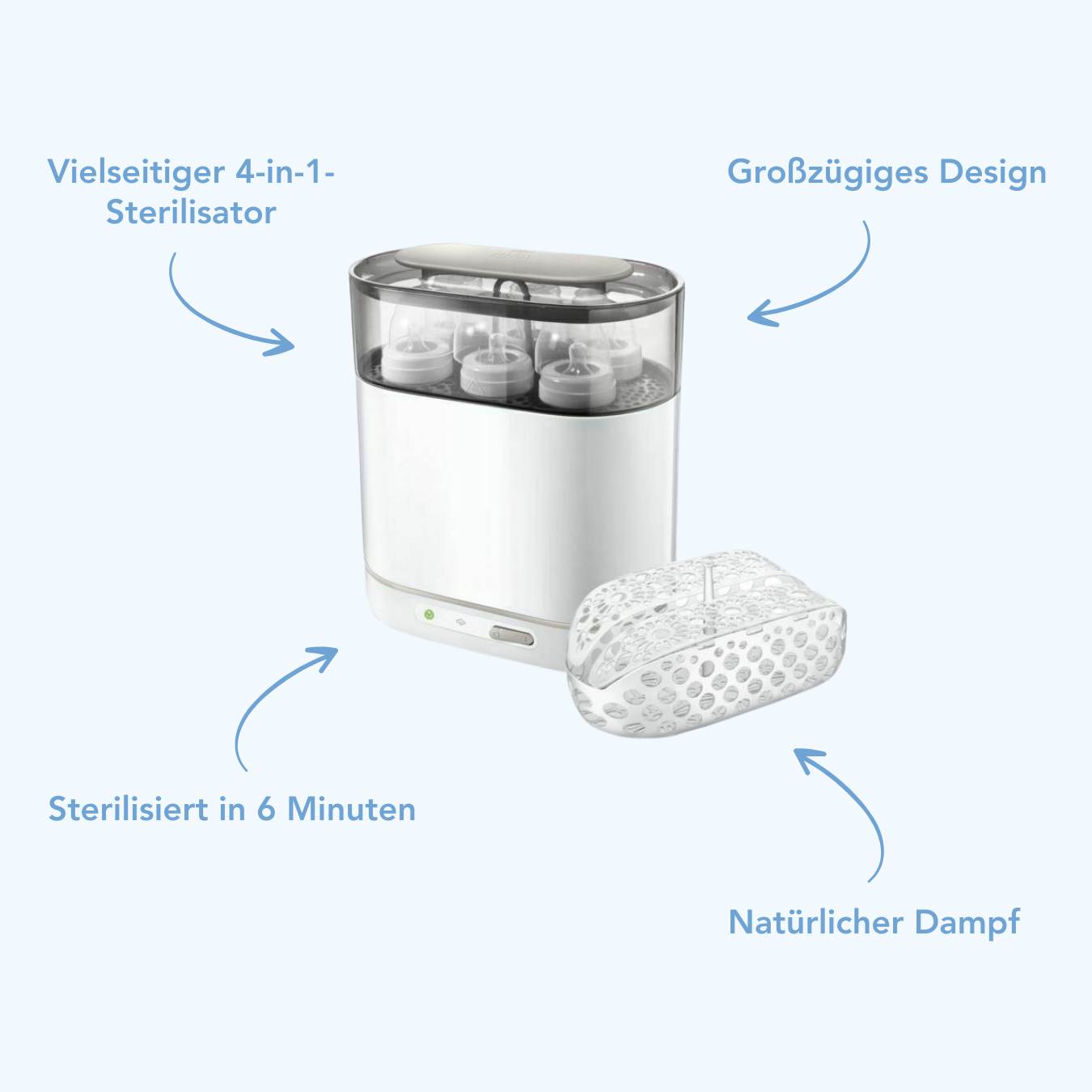 BabyWash™ 2.0 - Sterilisierender Babyflaschenreiniger