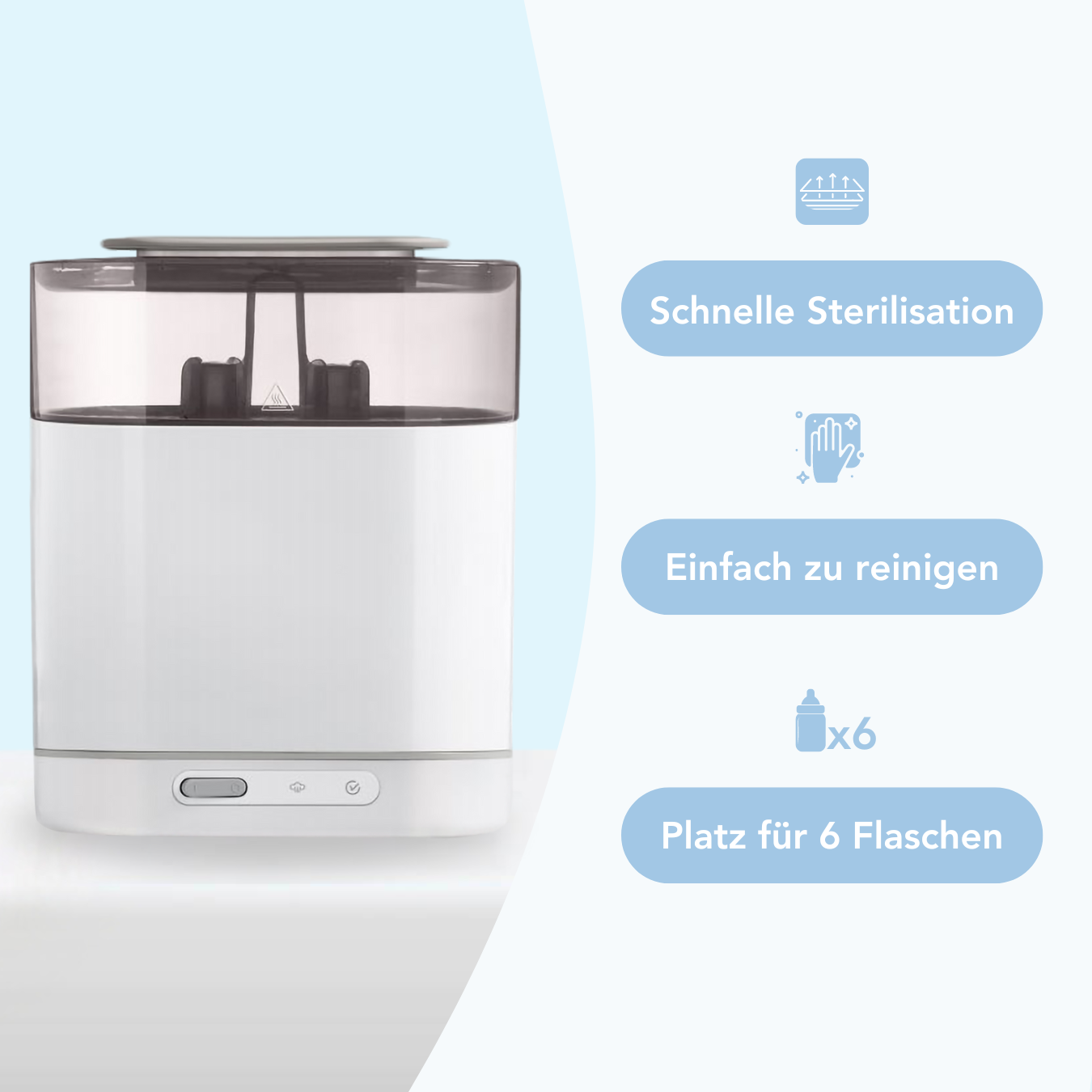 BabyWash™ 2.0 - Sterilisierender Babyflaschenreiniger