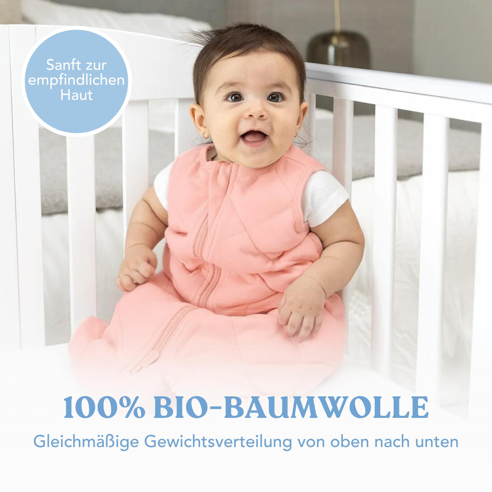 Gewichtsschlafsack für Babys