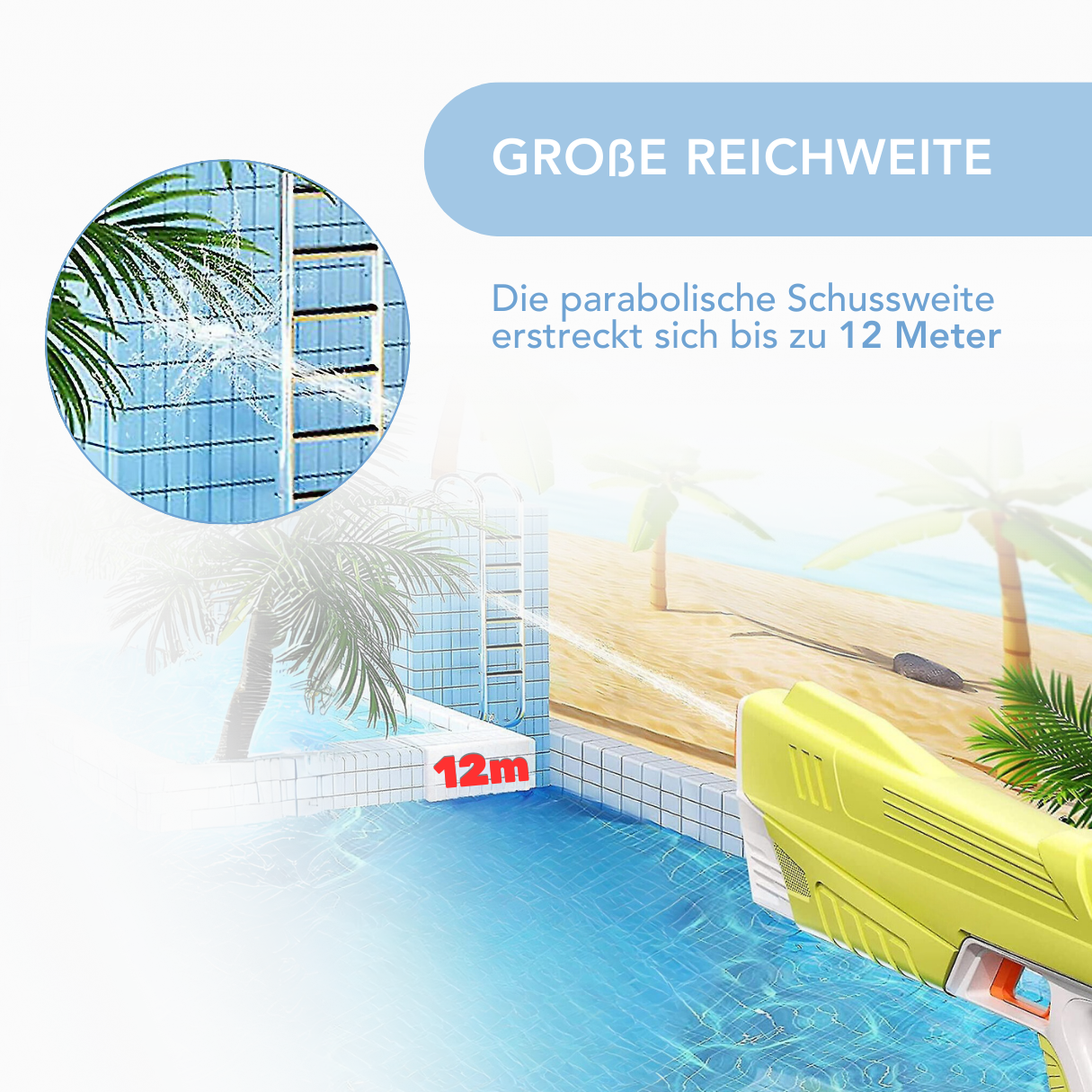 SmartPlayground™ - elektrische Wasserpistole (Doppelpack)