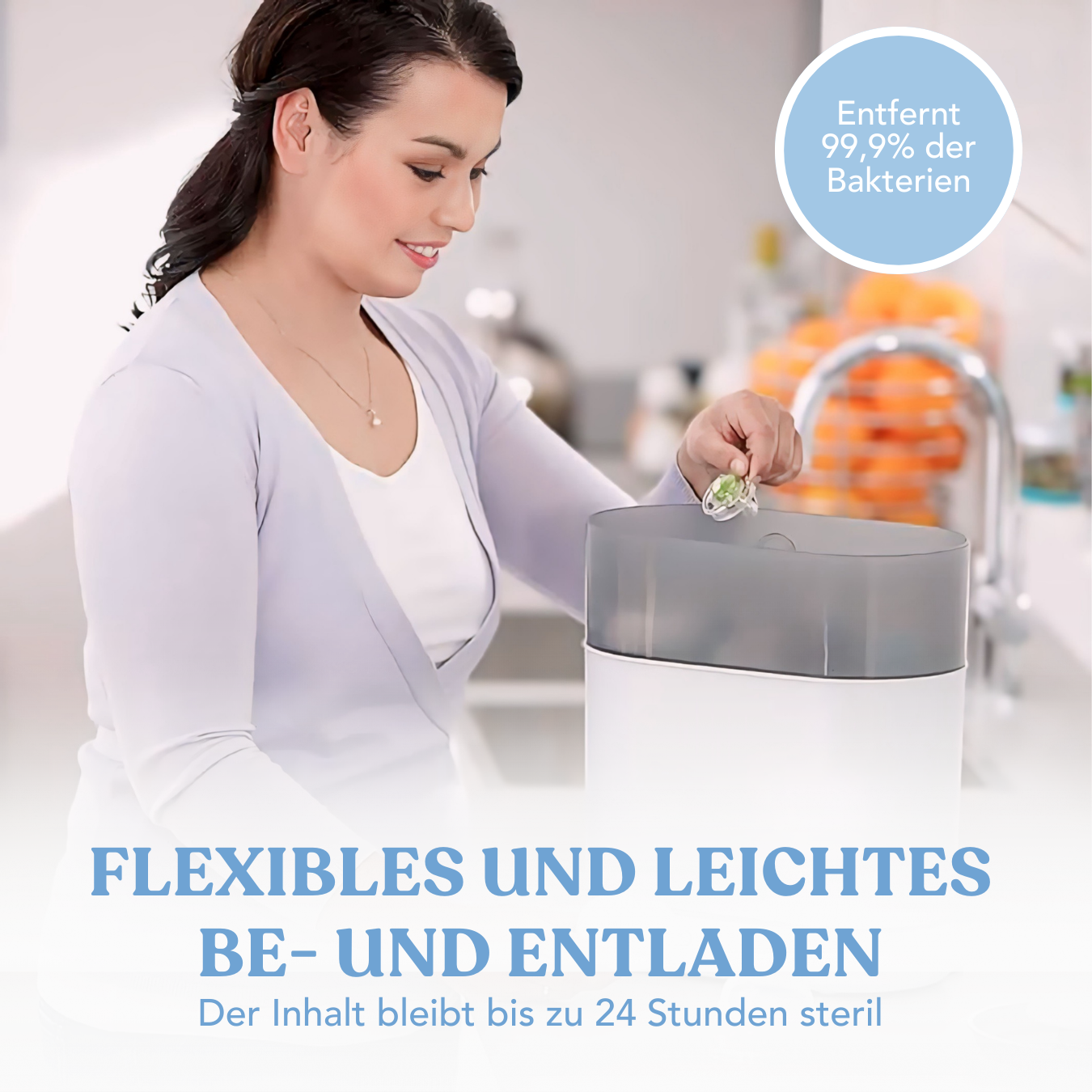 BabyWash™ 2.0 - Sterilisierender Babyflaschenreiniger