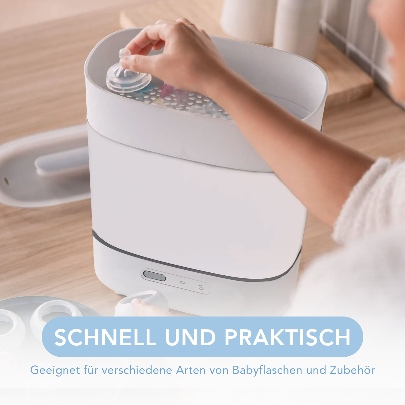 BabyWash™ 2.0 - Sterilisierender Babyflaschenreiniger