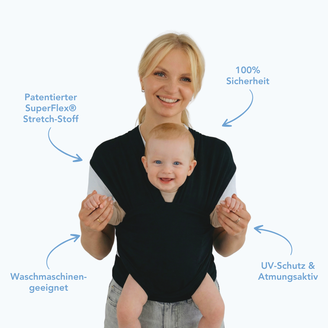 BabyCarrier™ PRO größenverstellbares Baby Tragetuch