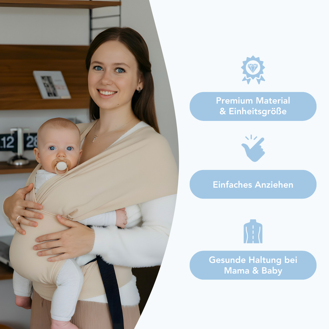 BabyCarrier™ PRO größenverstellbares Baby Tragetuch